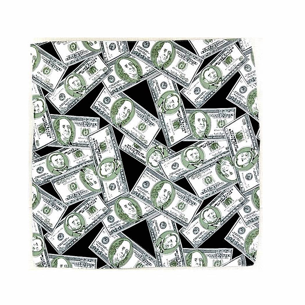 100% Cotton Money Bandana