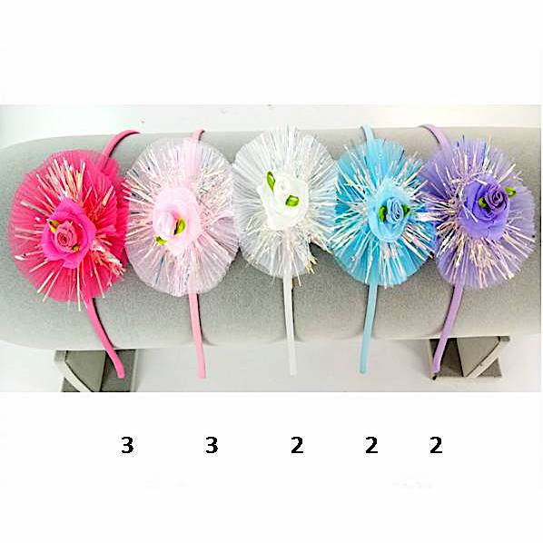 Holographic Flower Headband