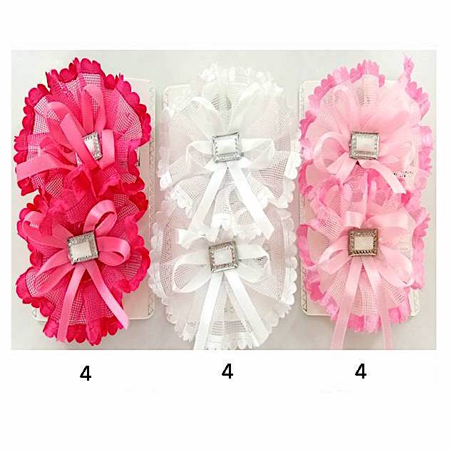 Chiffon Hair Clip Set