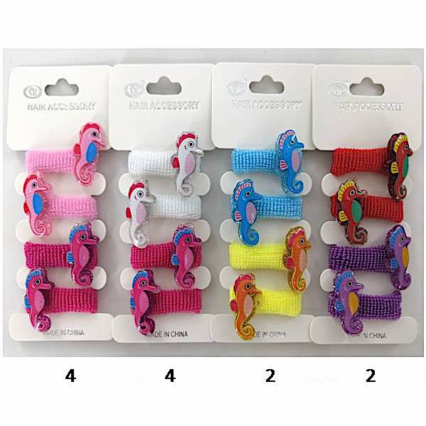 Mini Seahorse Hair Ties
