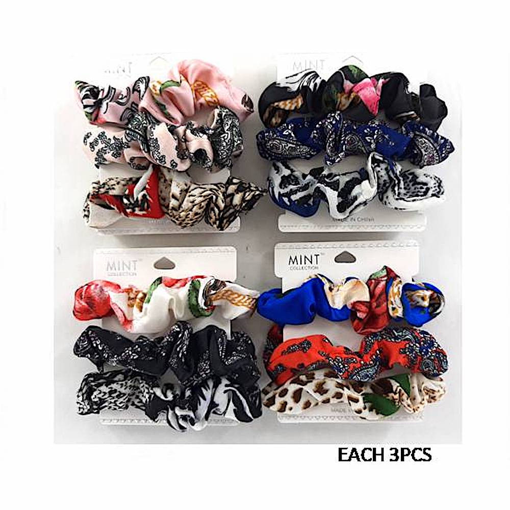Assorted Pattern Scrunchie