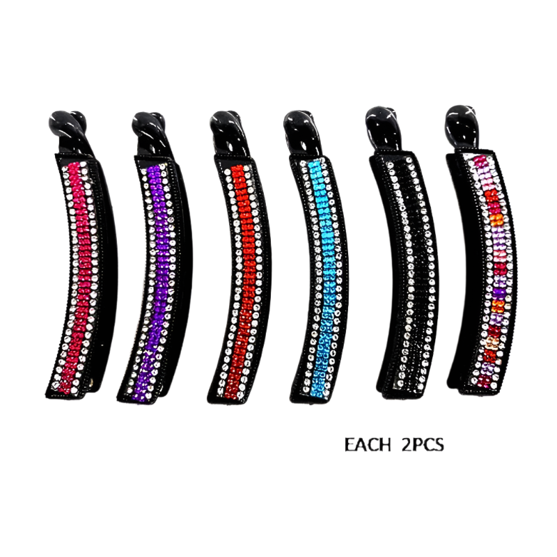 Rhinestone Banana Clip