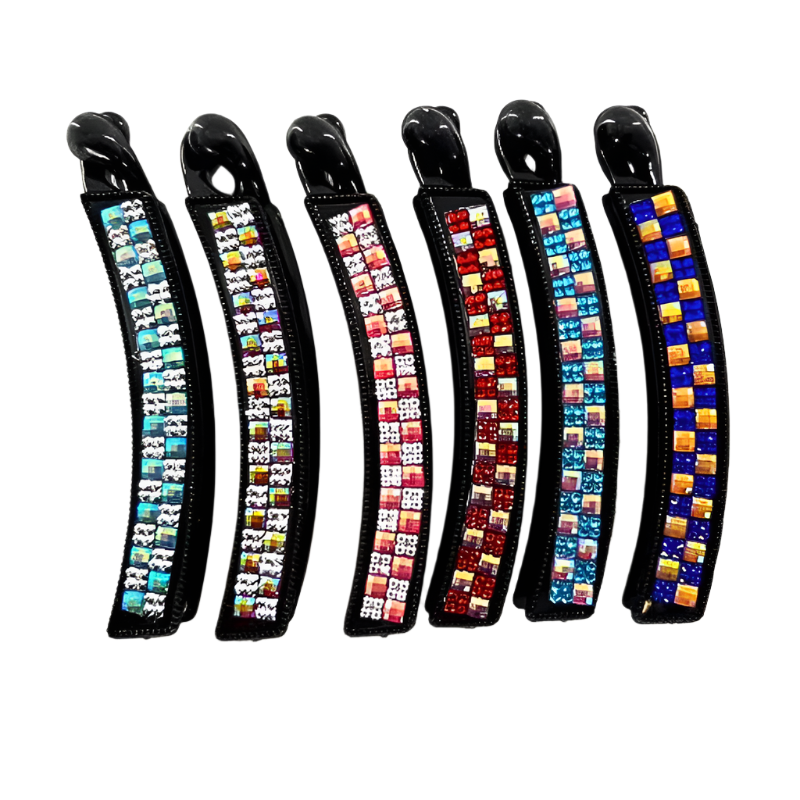 Rhinestone Banana Clip