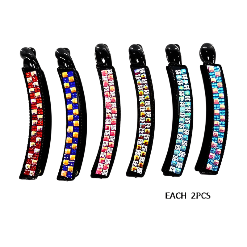 Bedazzled Banana Clip