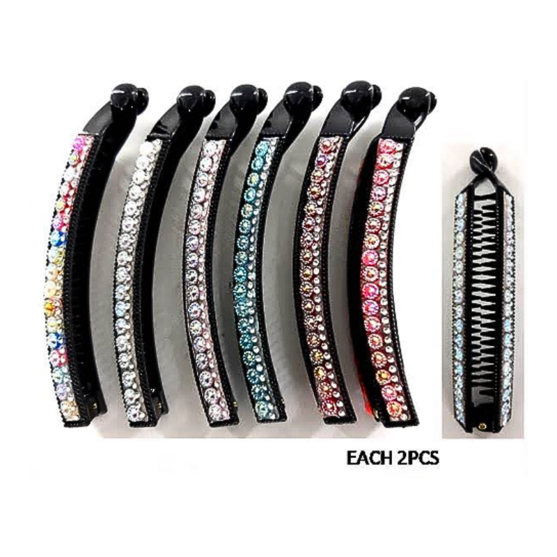 Bedazzled Banana Clip