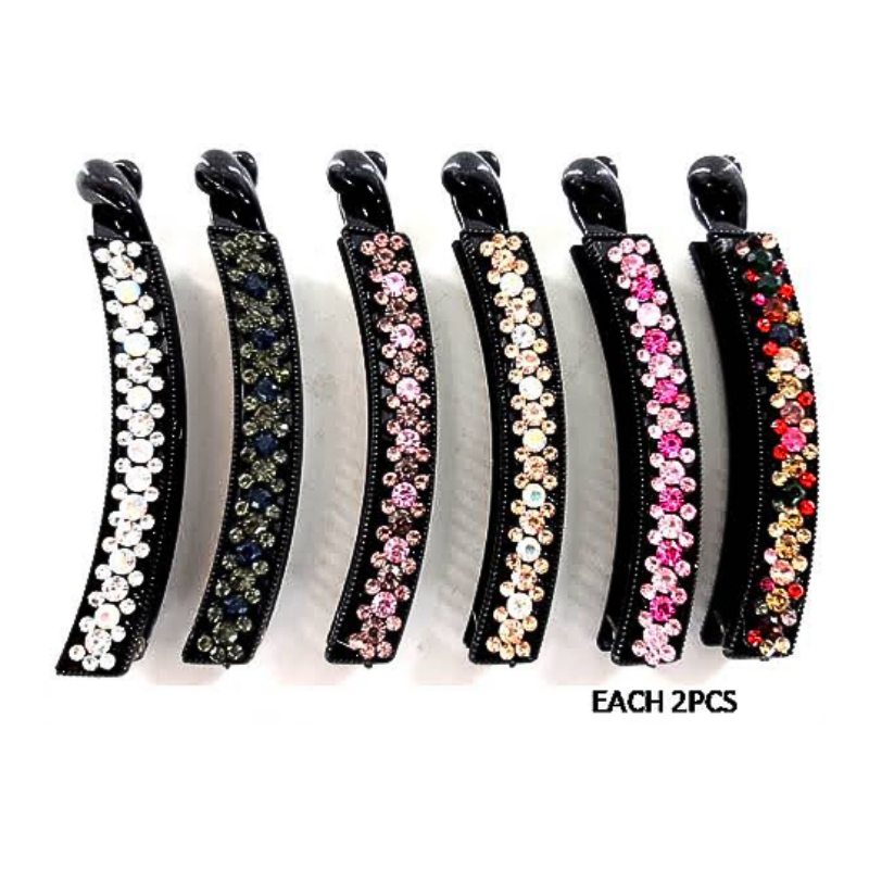 Rhinestone Crystal Banana Clip