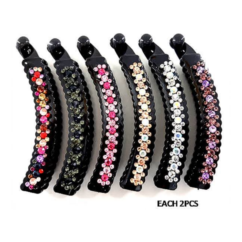 Rhinestone Crystal Banana Clip