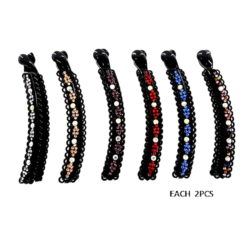 Rhinestone Banana Clip