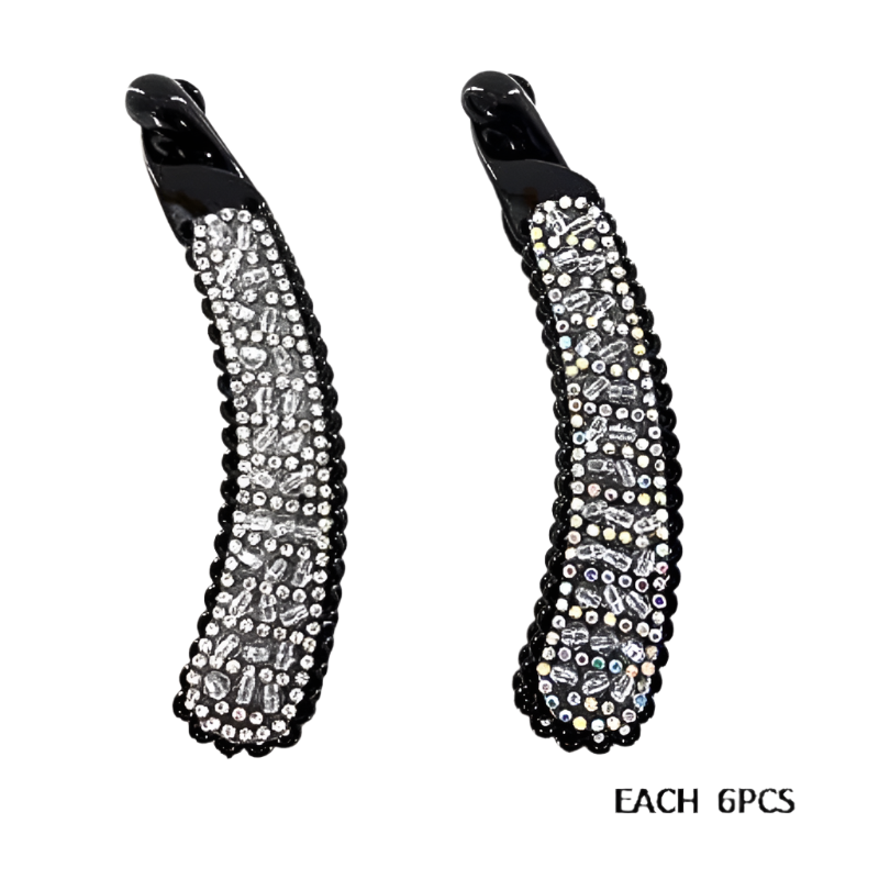 Bedazzled Banana Clip