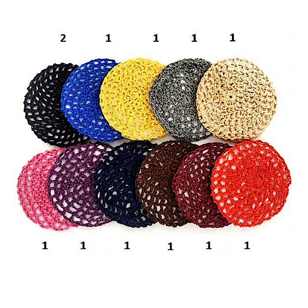 Assorted Colors Hair Bun Net
