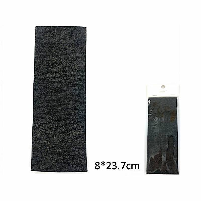 Glittery Black Headband