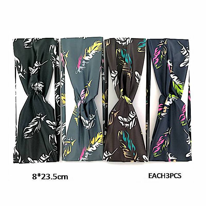 Neon Feather Headband