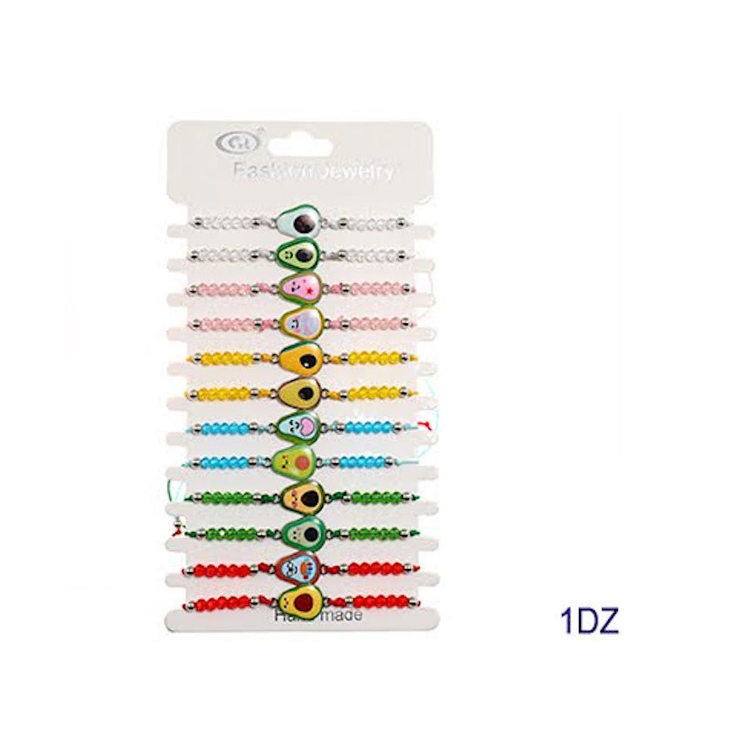 Avocado Adjustable Thread Bracelet