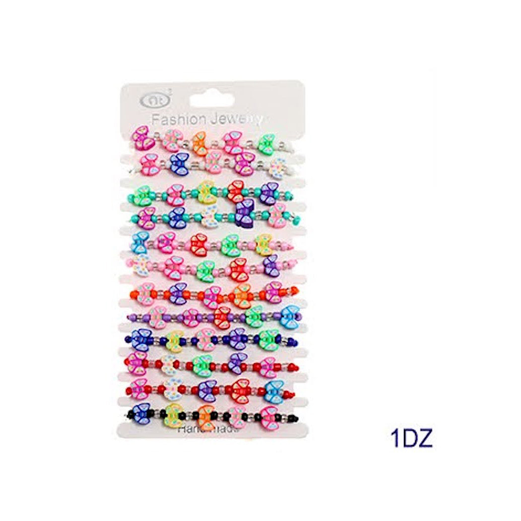 Butterfly Bead Adjustable Thread Bracelet