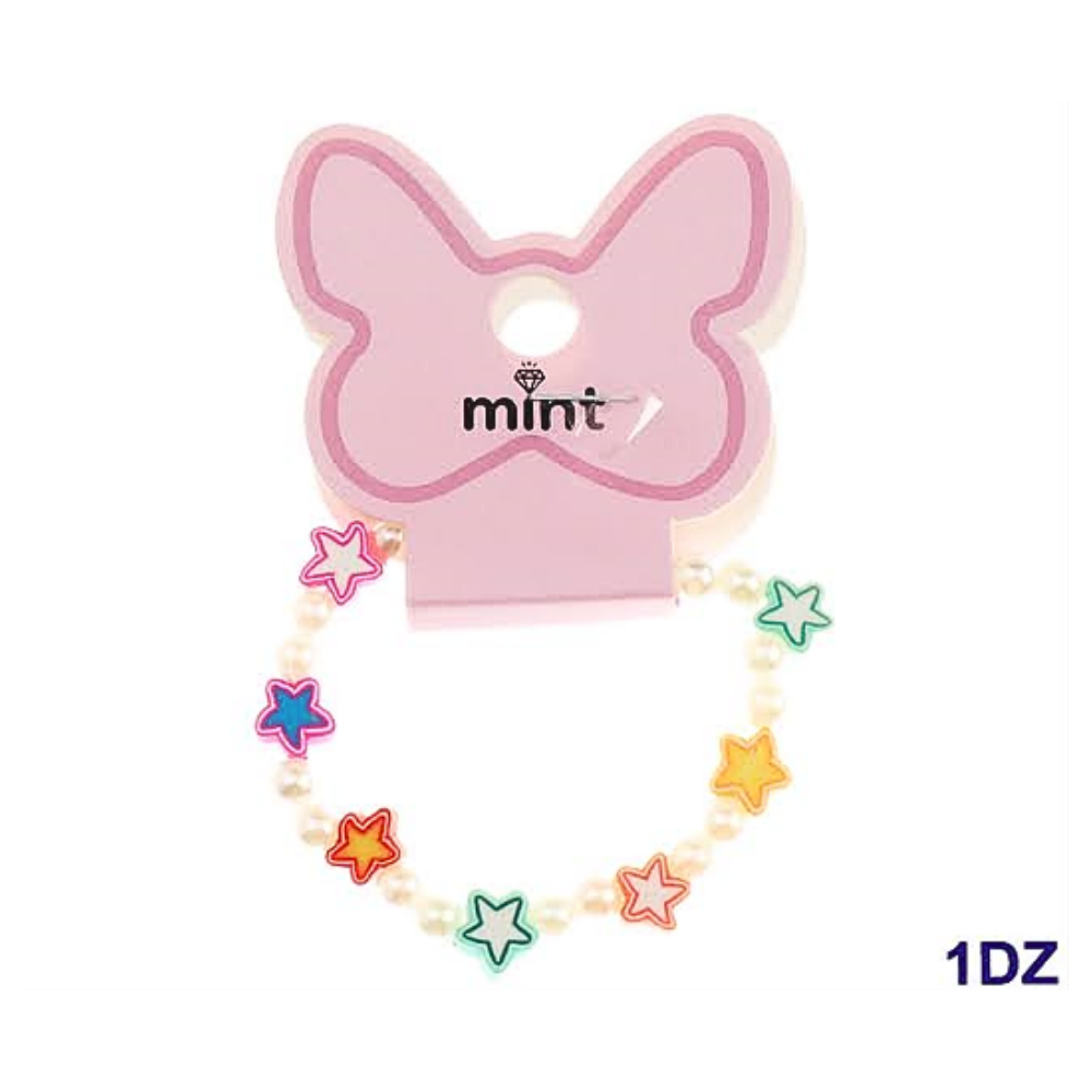 Star Bead Stretch Bracelet