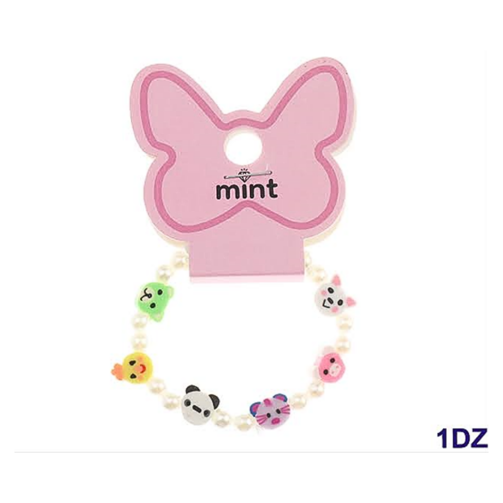 Animal Bead Stretch Bracelet