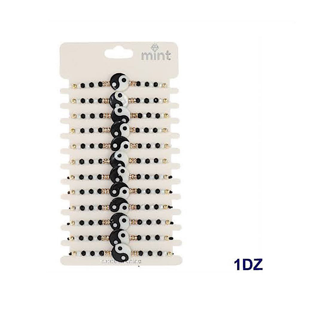 Yin & Yang Adjustable Thread Bracelet