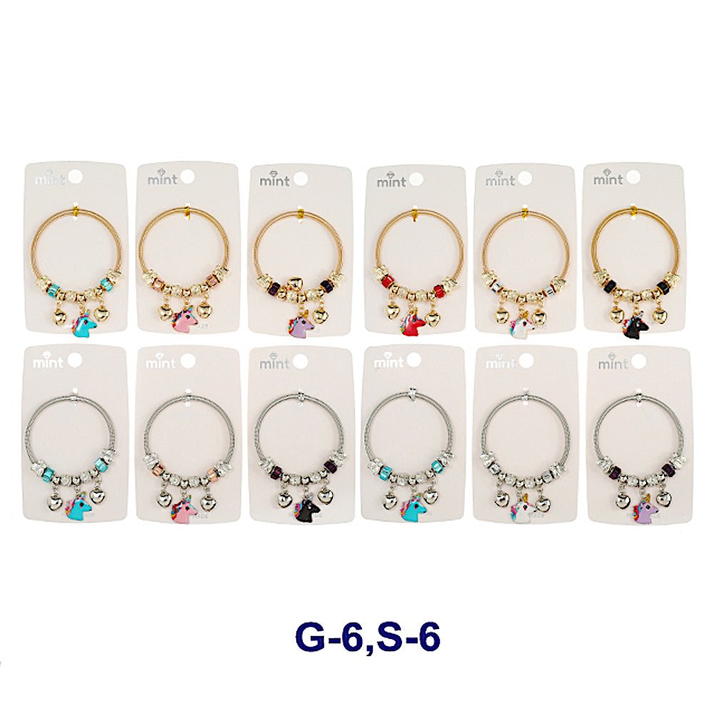 Unicorn Charm Bracelet