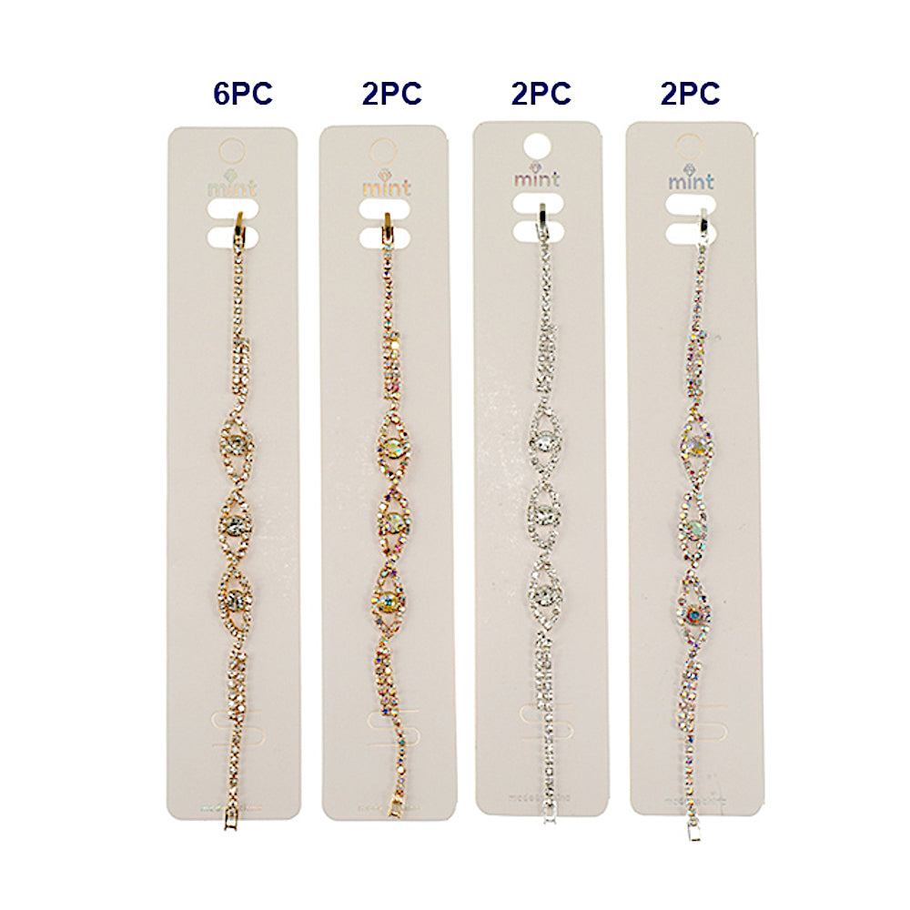 Rhinestone Eye Bracelet