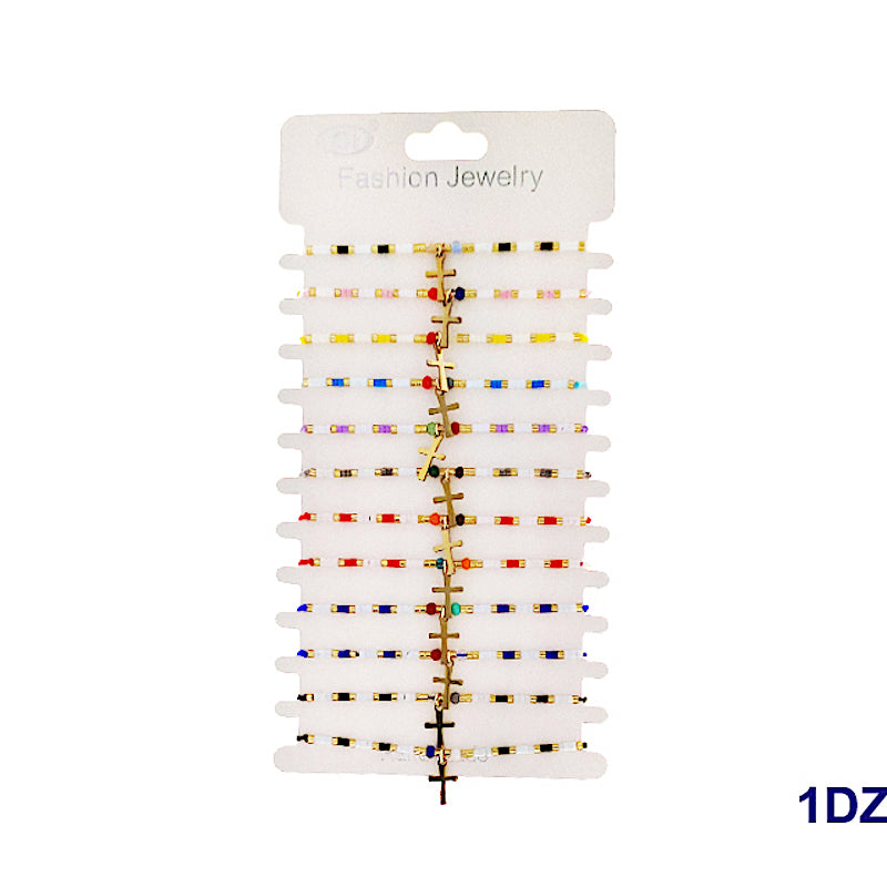Cross Adjustable Thread Bracelet