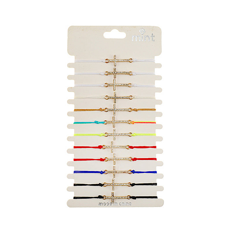 Cross Adjustable Thread Bracelet