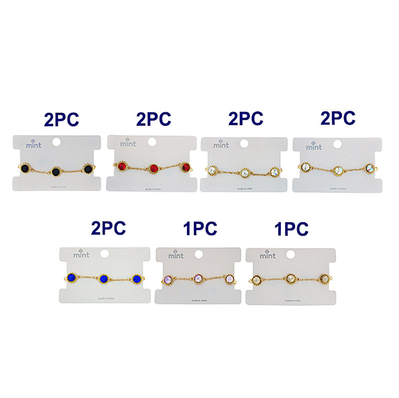 Gemstone Chain Bracelet