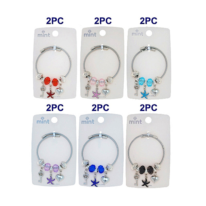 Starfish Charm Bracelet