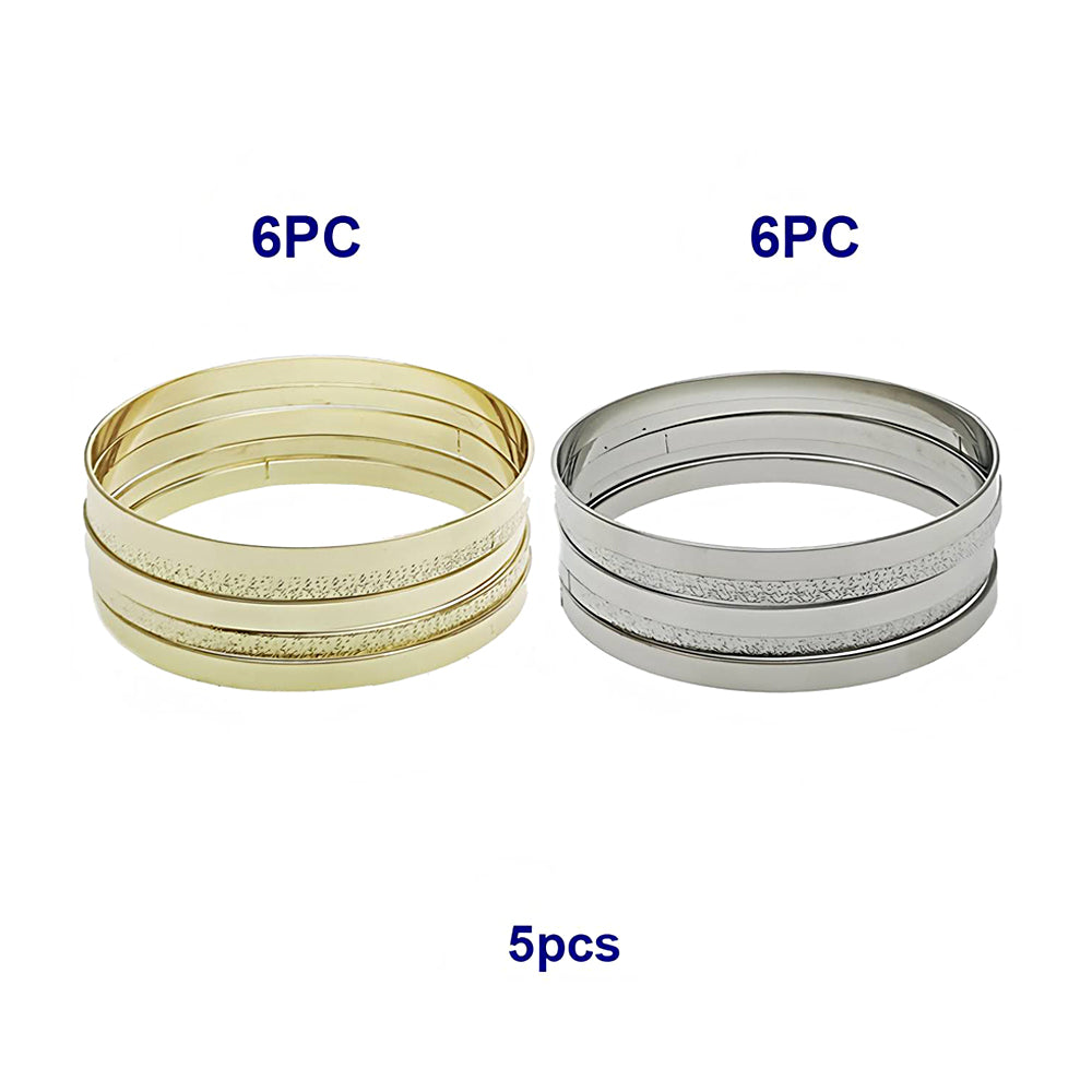 Assorted Flat Bangle Bracelet