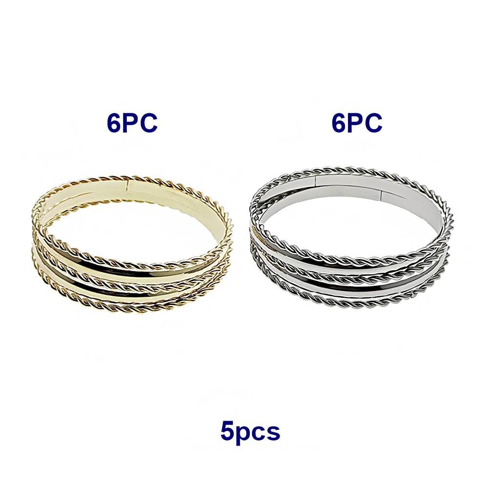 Assorted Twist Bangle Bracelet