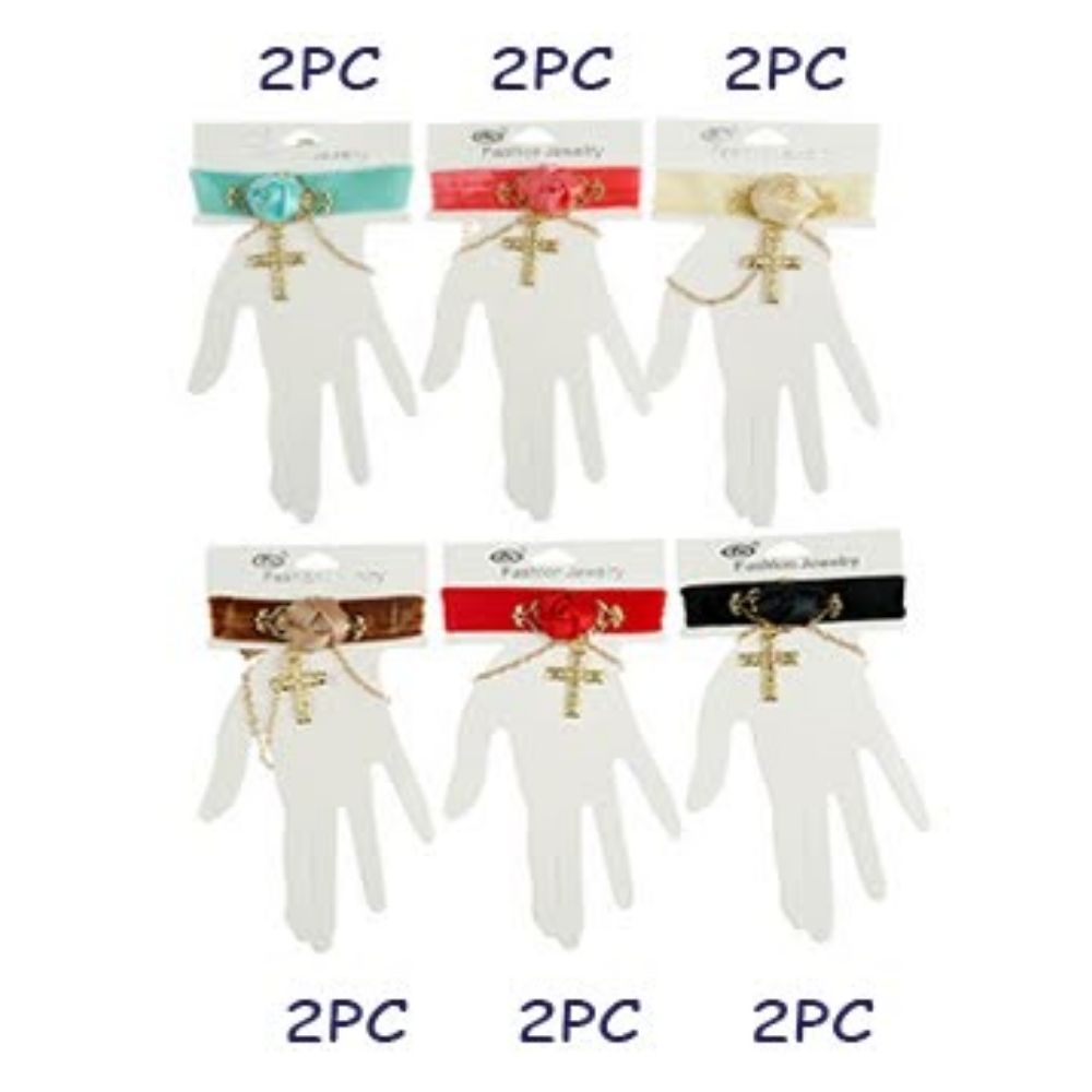 60 PCS Vintage Goth Lace Bracelet