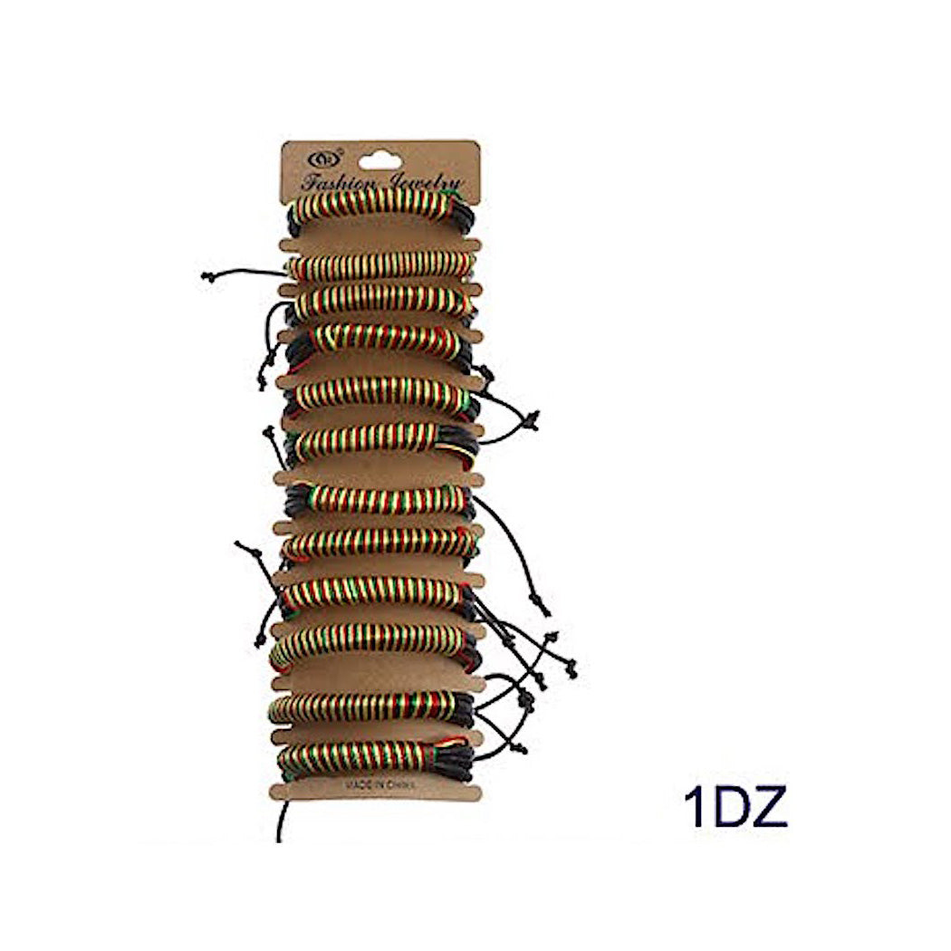 Assorted Adjustable Leather Bracelet