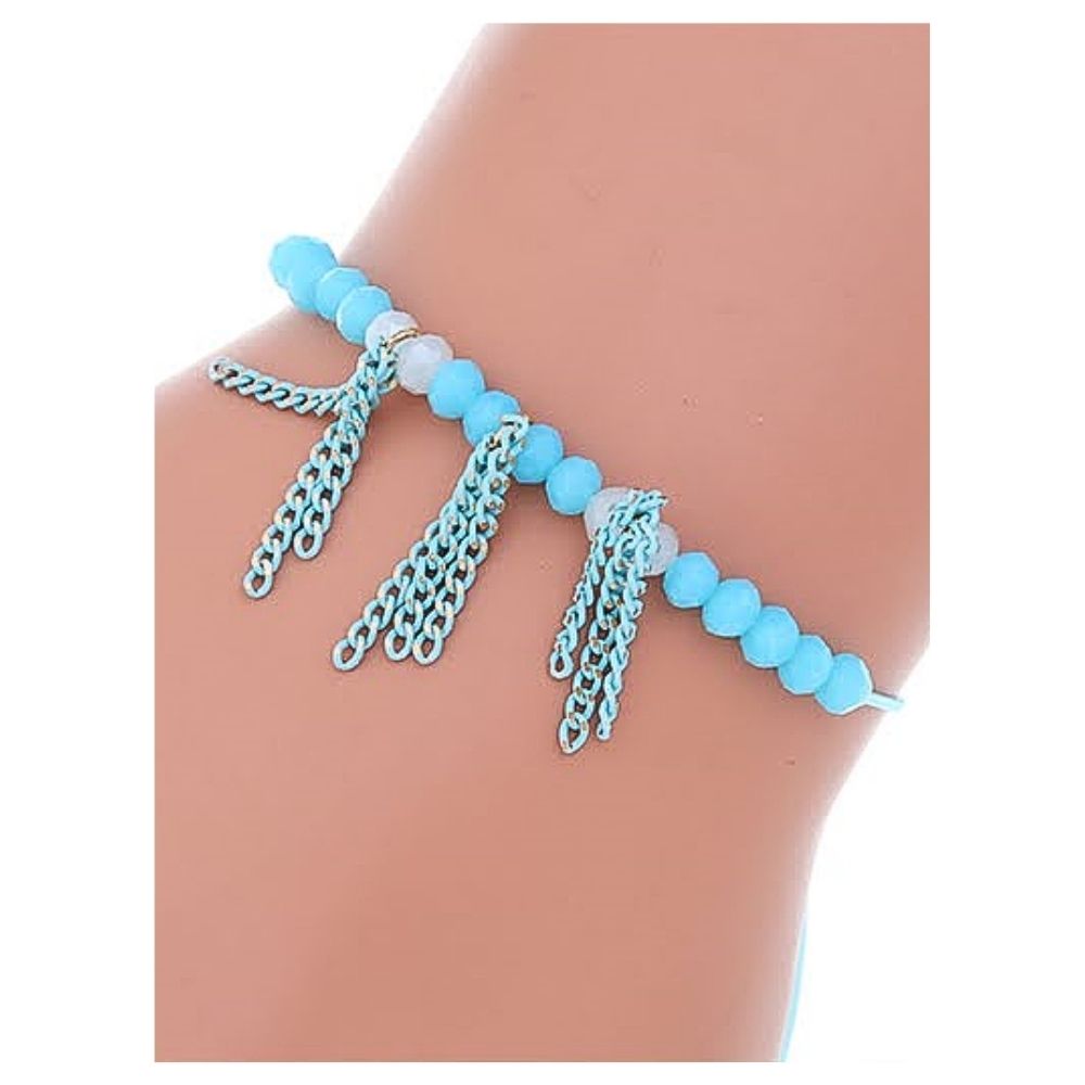JAB32980 - Fringe Adjustable Cord Bracelet