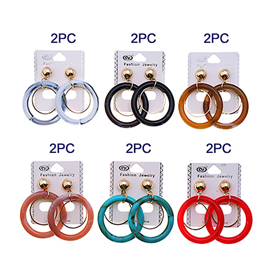 Resin Dangle Earring