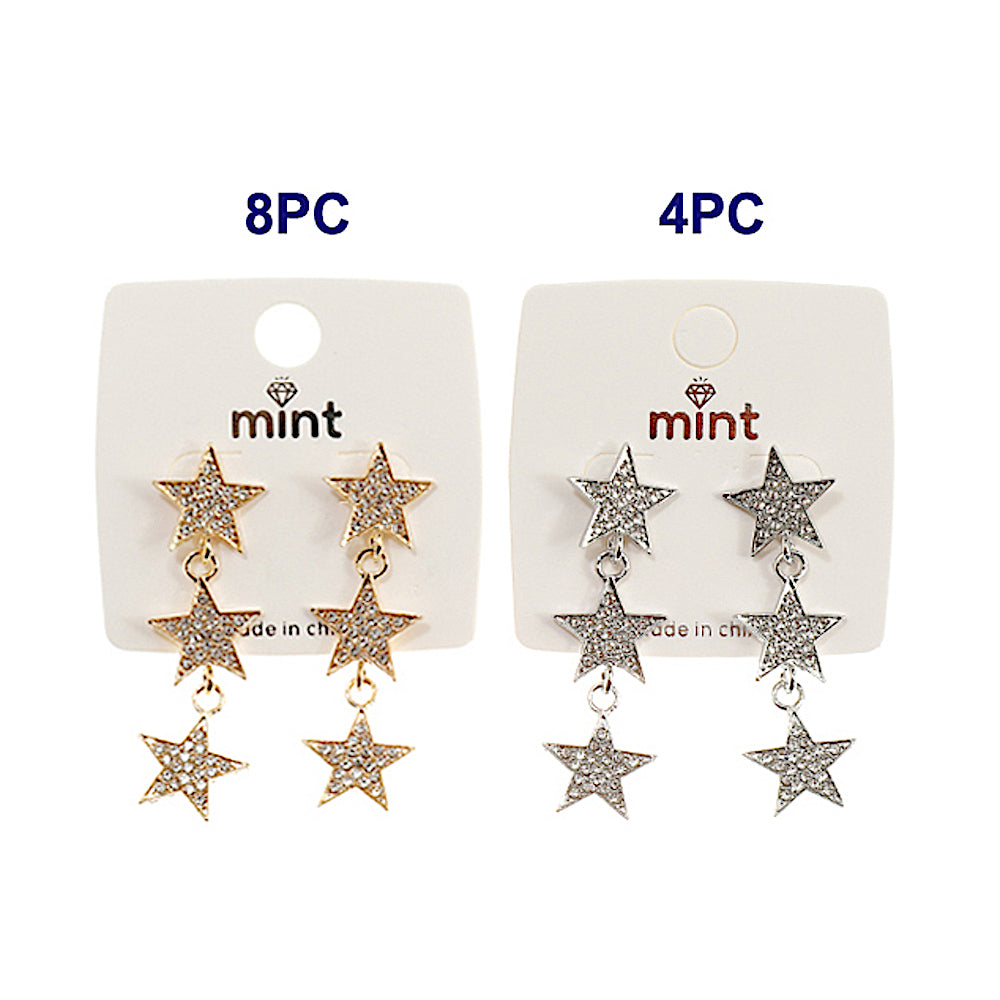 JAE43286 - Star Cascade Earring