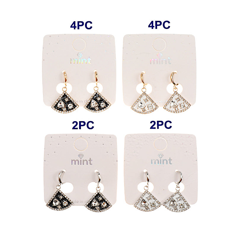 Enamel Dangle Earring