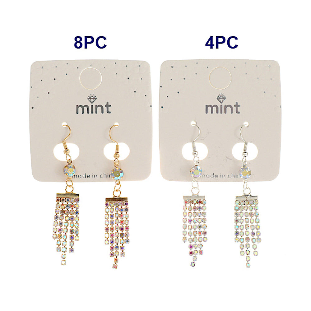 Aurora Borealis Rhinestone Earring