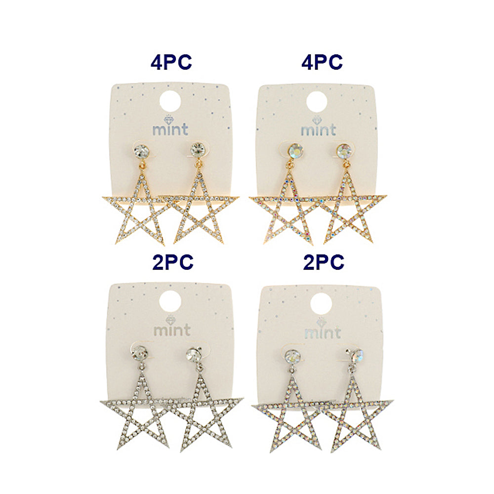 JAE45380 - Star Cutout Earring