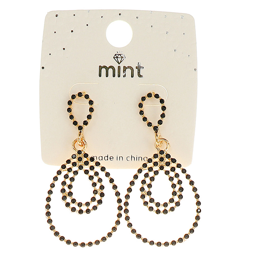 JAE45446 - Teardrop Cutout Earring