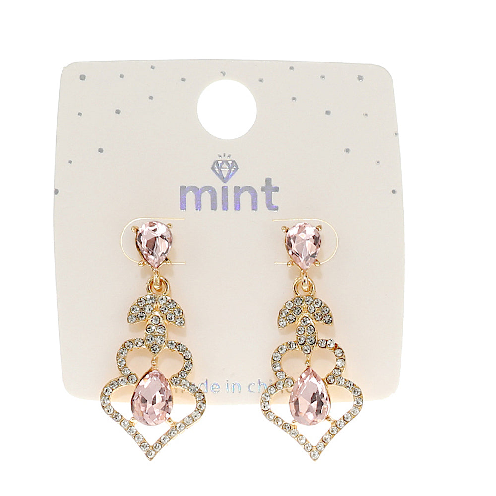 JAE45509 - Vintage Crystal Earring