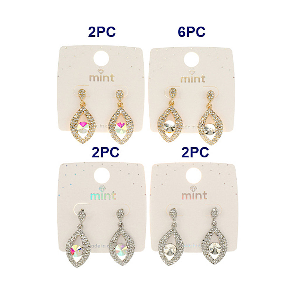 JAE45534 - Vintage Crystal Earring