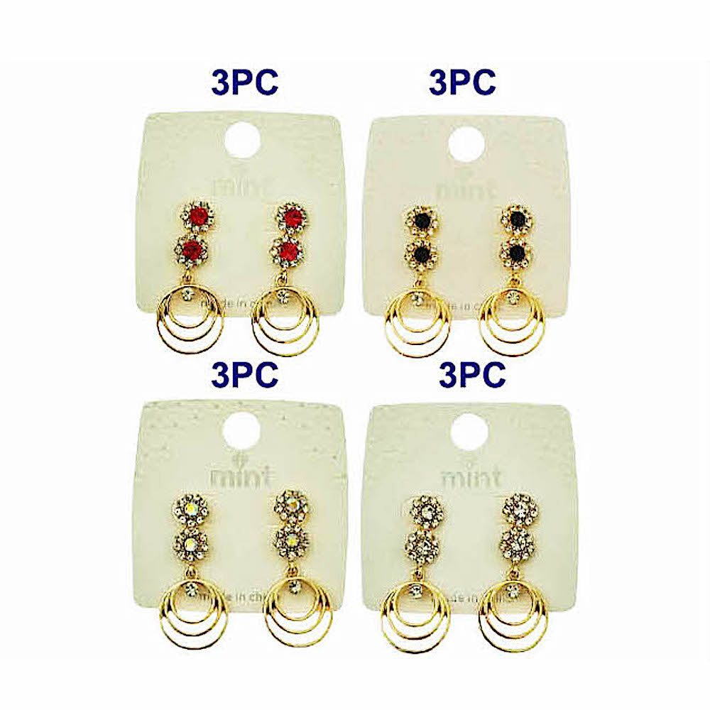 JAE45556 - Circle Statement Earring