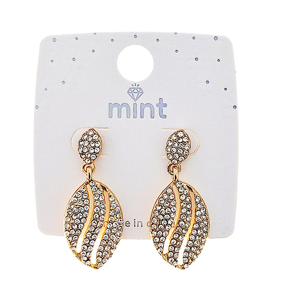 JAE46738 - Pavé Wave Earrings