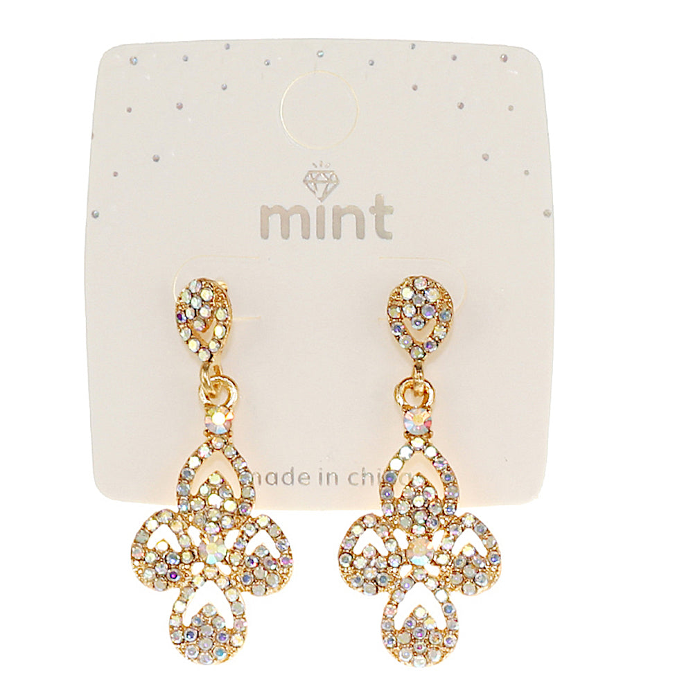 JAE47117 - Vintage Pavé Earrings