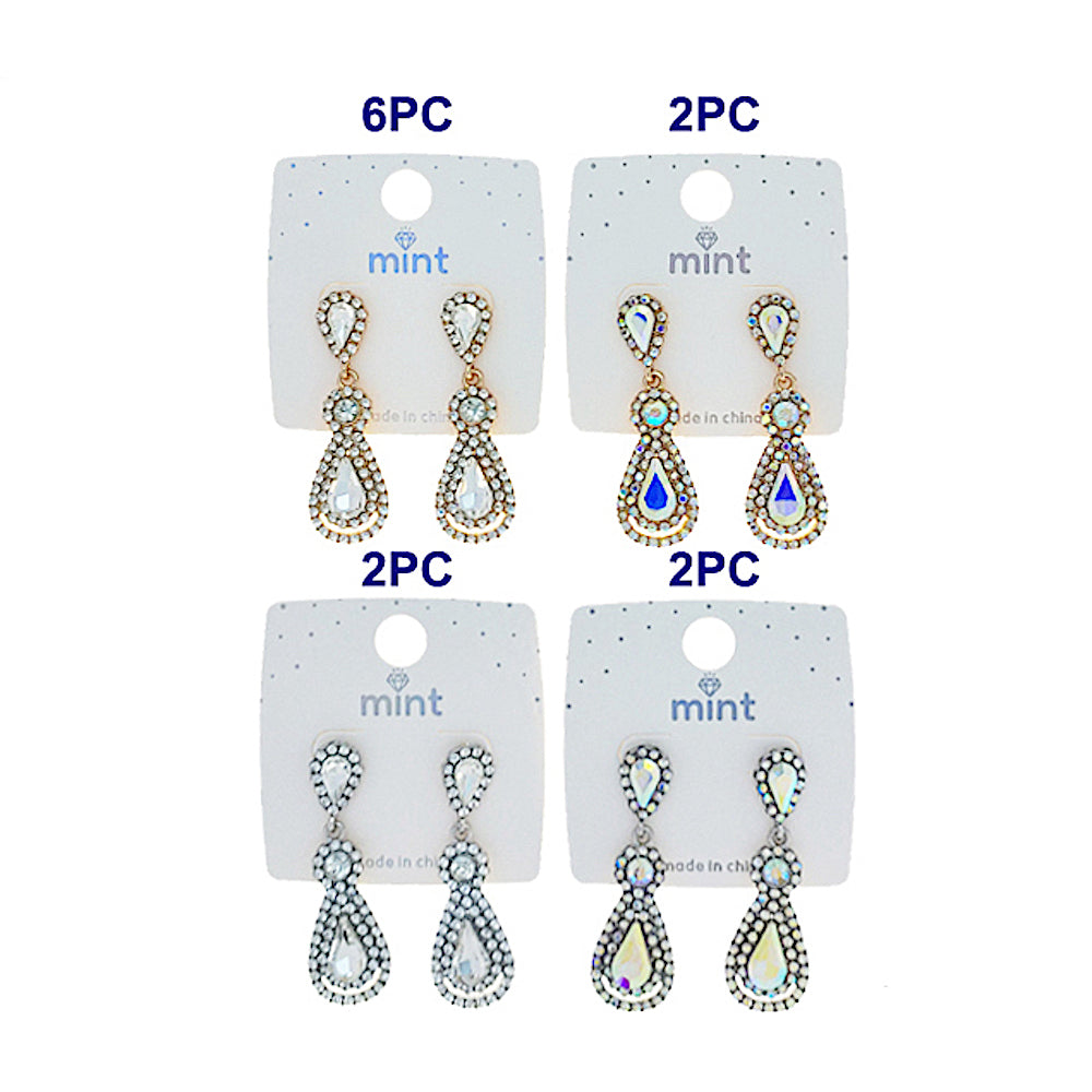 JAE47788 - Vintage Rhinestone Earring