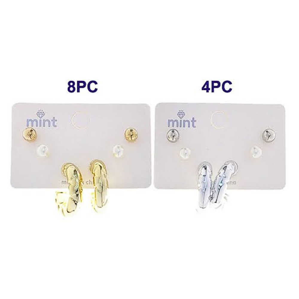 JAE48089 - 3 Pair Hoop Earring Set