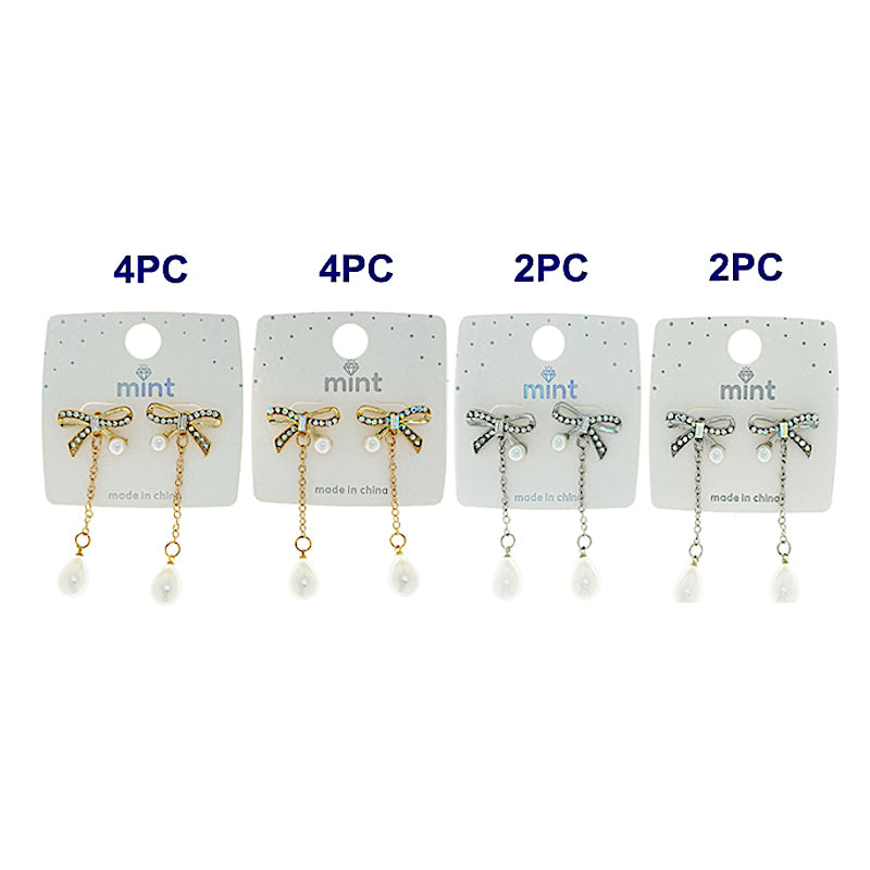 Coquette Pearl Drop Earring