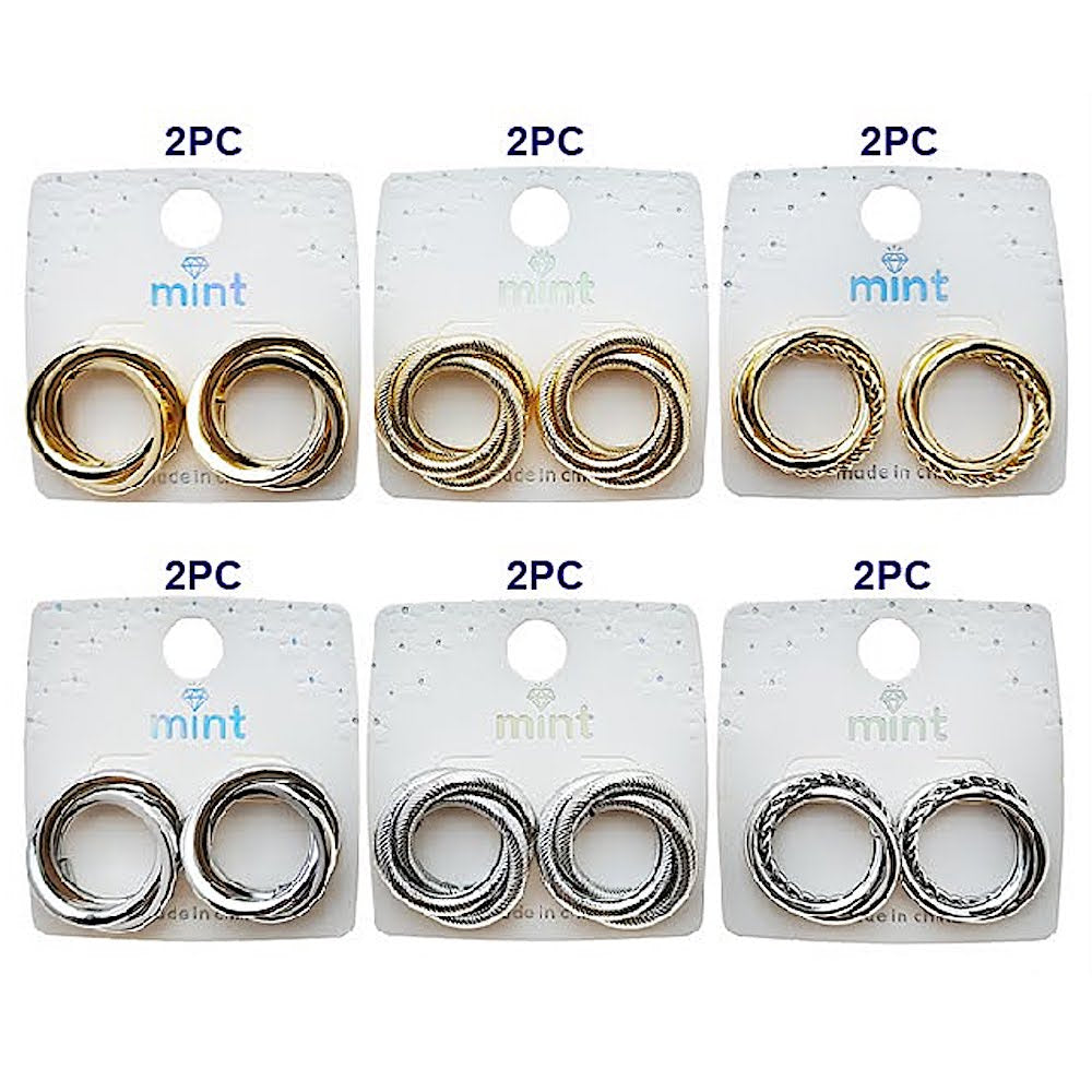 Swirl Post Earring