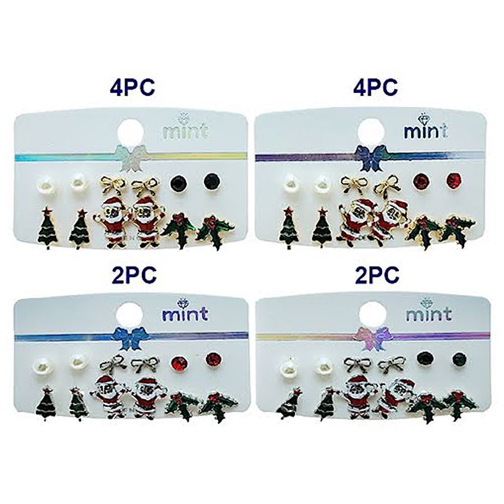 JAE48867 - Christmas Stud Earring Set