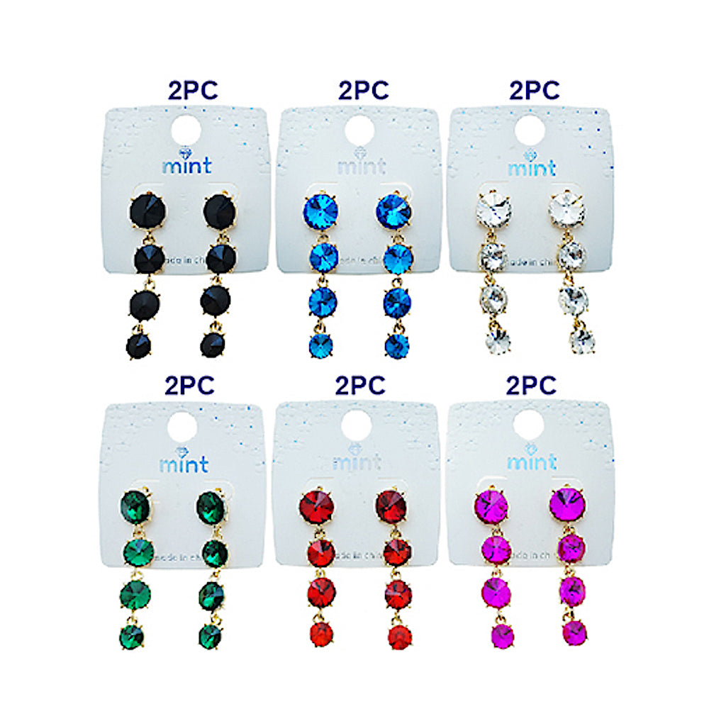 Crystal Drop Earring