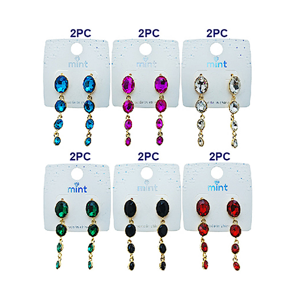 Crystal Drop Earring